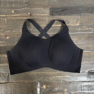 Knix Catalyst Black High Support Athletic Adjustable Sports Bra 7+